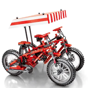 SEMBO Creator Technic Mountain Bicycles Building Blocks 2 IN 1 Transformable Folding Bike kit Bricks Educational Toys for kids
SEMBO Creator Technic Mountain Bicycles Building Blocks 2 IN 1 Transformable Folding Bike kit Bricks Educational Toys for kids