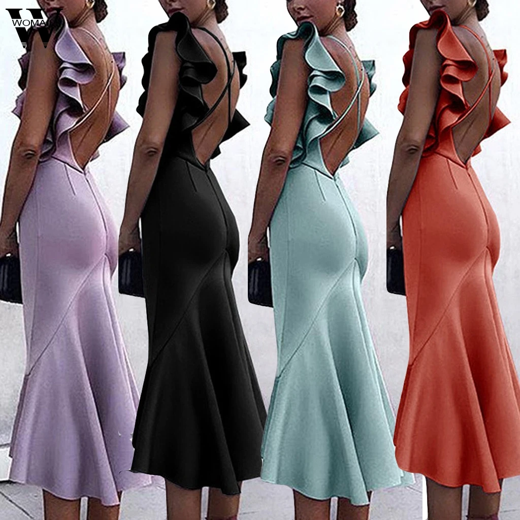 Womail dress woman NEW Summer Sexy V-Neck Short Sleeve Solid Long Dress Holiday party elegant fashion Beach Long Dress 2019 A16
Womail dress woman NEW Summer Sexy V-Neck Short Sleeve Solid Long Dress Holiday party elegant fashion Beach Long Dress 2019 A16