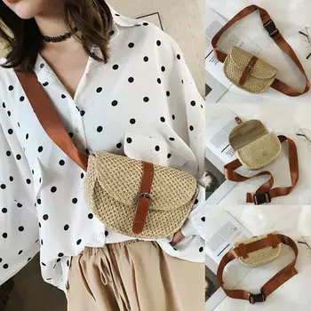 2019 New Fashion Women Straw Bag Summer Beach Rattan Shoulder Bags Wicker Weave Handbag Crossbody
2019 New Fashion Women Straw Bag Summer Beach Rattan Shoulder Bags Wicker Weave Handbag Crossbody