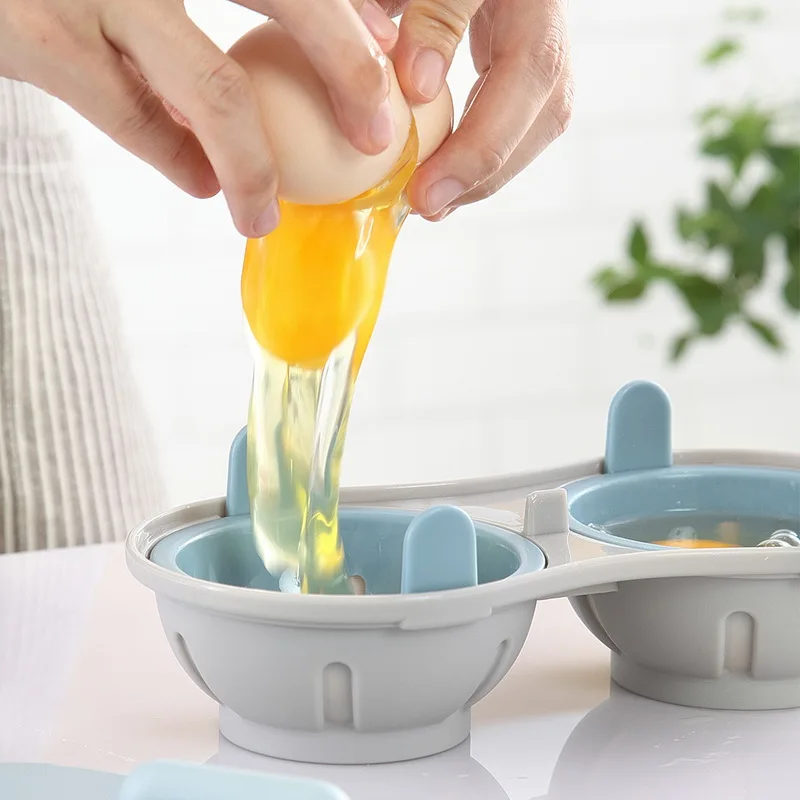 Microwave Egg Poacher High Capacity Cookware Double Cup Collection Egg Poaching Cups Kitchen Accessories
Microwave Egg Poacher High Capacity Cookware Double Cup Collection Egg Poaching Cups Kitchen Accessories
