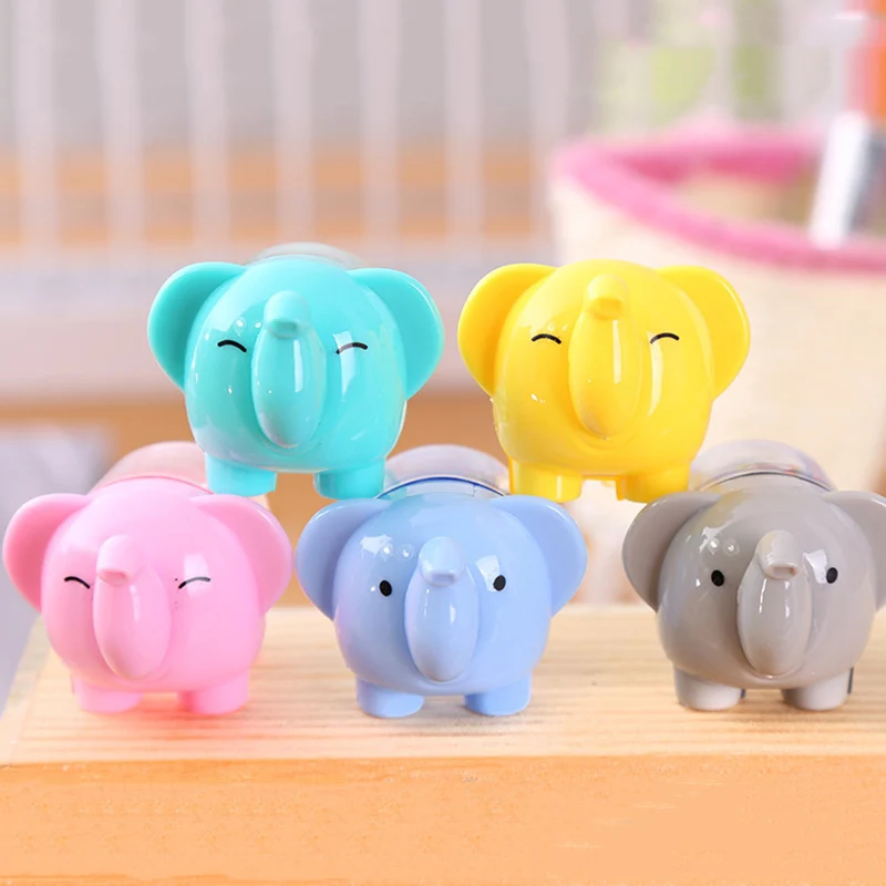 1Pc Cute Single Hole Pencil Sharpener Kawaii Elephant Pencil Sharpener For Kids Girls Back To School Supplies Korean Stationery
1Pc Cute Single Hole Pencil Sharpener Kawaii Elephant Pencil Sharpener For Kids Girls Back To School Supplies Korean Stationery