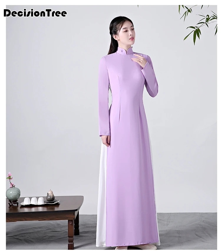 2019 vietnamese aodai vietnam cheongsam folk style more feminine dress for women traditional clothing floral ao dai
2019 vietnamese aodai vietnam cheongsam folk style more feminine dress for women traditional clothing floral ao dai