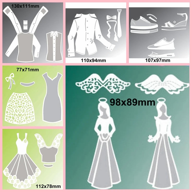 Formal Dress DIY Metal Cutting Dies Alphabet Handmade Decoration Embossing Stencil Card Album Making Craft Scrapbooking
Formal Dress DIY Metal Cutting Dies Alphabet Handmade Decoration Embossing Stencil Card Album Making Craft Scrapbooking