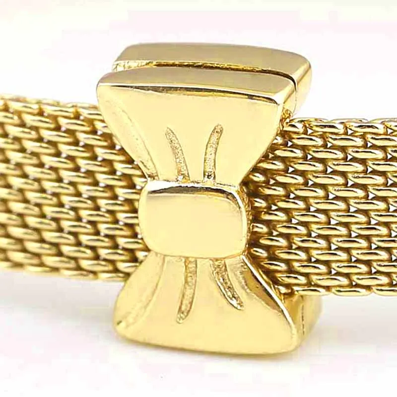 New 925 Sterling Silver Bead Charm Gold Color Shine Reflexions Bow Clip Stopper Beads Fit Pandora Bracelet Bangle Diy Jewelry
New 925 Sterling Silver Bead Charm Gold Color Shine Reflexions Bow Clip Stopper Beads Fit Pandora Bracelet Bangle Diy Jewelry