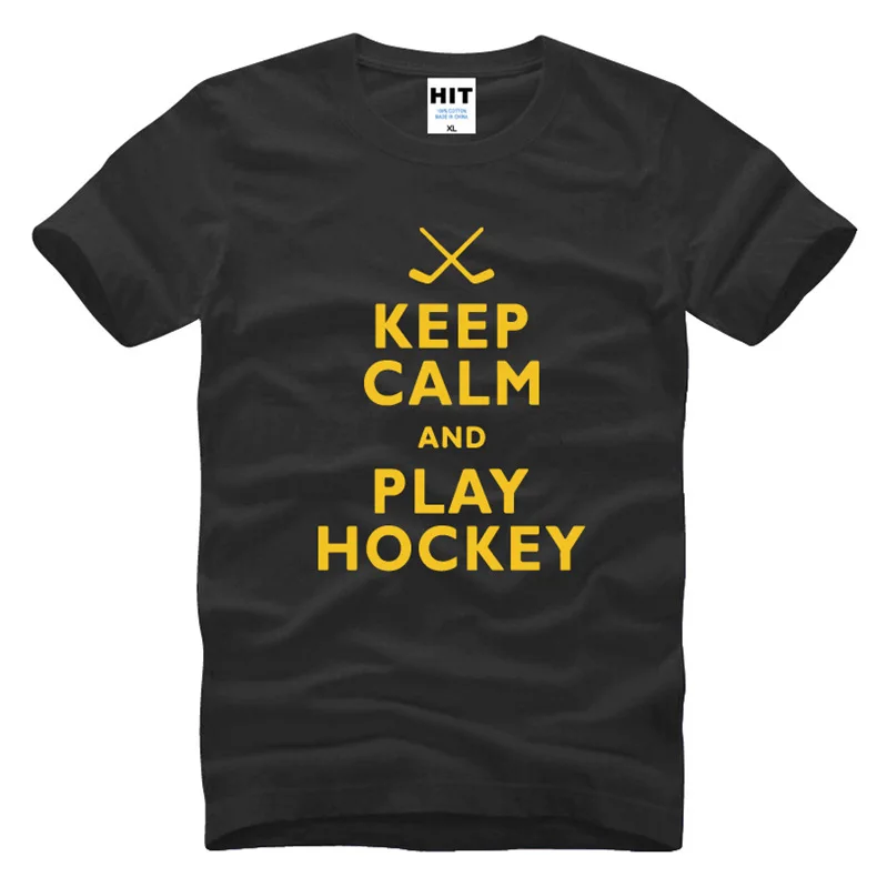 Keep Calm and Play Hockeyer Novelty T Shirt Tshirt Men 2018 New Short Sleeve Cotton T-shirt Tee Camisetas Hombre
Keep Calm and Play Hockeyer Novelty T Shirt Tshirt Men 2018 New Short Sleeve Cotton T-shirt Tee Camisetas Hombre