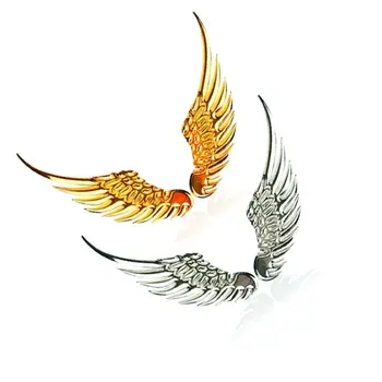 1Pair 3D Stereo Metal Angel Wing Car Stickers Decoration Badge Emblem Chrome Car Auto Sticker Decal Car 3d Big Wings Car Sticker
1Pair 3D Stereo Metal Angel Wing Car Stickers Decoration Badge Emblem Chrome Car Auto Sticker Decal Car 3d Big Wings Car Sticker