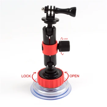 Gopro Accessories 360 Degree Rotating Car Window glass Suction Cup Holder Mount for Xiaomi Yi Go Pro Hero 5 4 3 SJ4000 SJ5000
Gopro Accessories 360 Degree Rotating Car Window glass Suction Cup Holder Mount for Xiaomi Yi Go Pro Hero 5 4 3 SJ4000 SJ5000