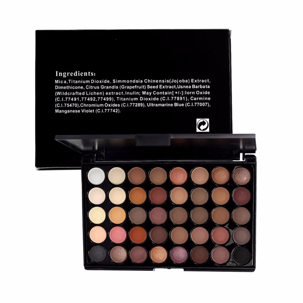 40 Colors Matte Eyeshadow Smoky Mixed Baking Powder Eye Shadow Palette Nude Glitter Cosmetic Set
40 Colors Matte Eyeshadow Smoky Mixed Baking Powder Eye Shadow Palette Nude Glitter Cosmetic Set