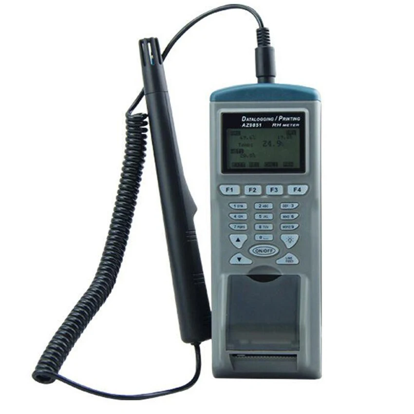 AZ 9851 Temperature and Humidity Recorder Printer Industrial Temperature and Humidity Meter Wet Ball Thermometer
AZ 9851 Temperature and Humidity Recorder Printer Industrial Temperature and Humidity Meter Wet Ball Thermometer