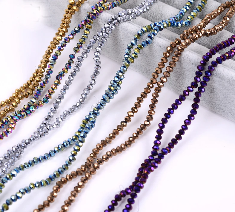 BEAUCHAMP 4*3mm Crystal Czech Beads Rondelle Jewelry Findings Tassel Making Spacer Earrings Dangle Bracelet Necklace Accessories
BEAUCHAMP 4*3mm Crystal Czech Beads Rondelle Jewelry Findings Tassel Making Spacer Earrings Dangle Bracelet Necklace Accessories