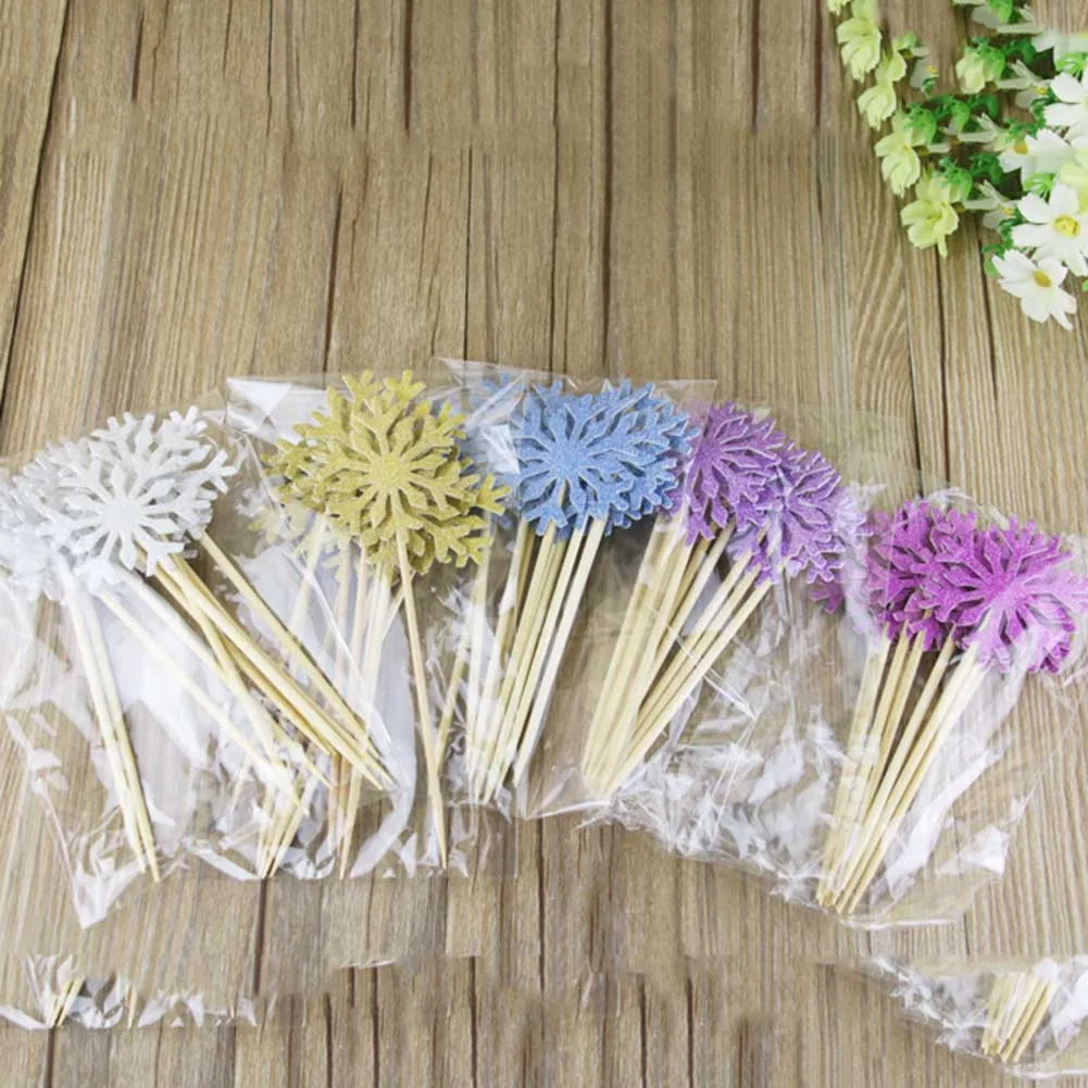 10 Piece/Bag Snowflake Cupcake Toppers Baby Girl Frozen Birthday Party Decorations Kids Christmas Cake Supplies Accessories
10 Piece/Bag Snowflake Cupcake Toppers Baby Girl Frozen Birthday Party Decorations Kids Christmas Cake Supplies Accessories