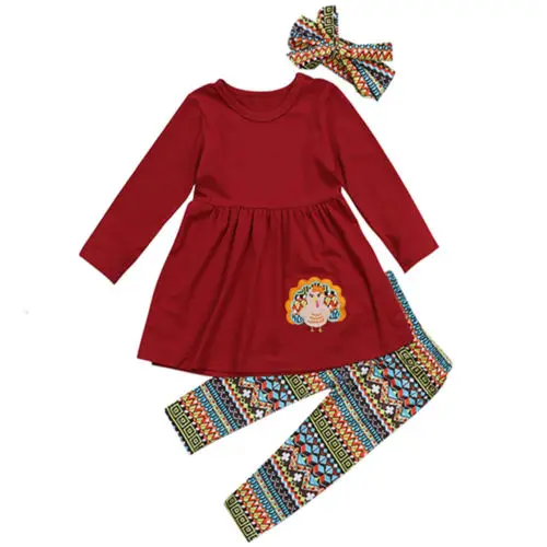 2018 Thanksgiving Kids Baby Girls Outfit Clothes T-shirt Tops Dress+Leggings Pants Size 3-7T
2018 Thanksgiving Kids Baby Girls Outfit Clothes T-shirt Tops Dress+Leggings Pants Size 3-7T