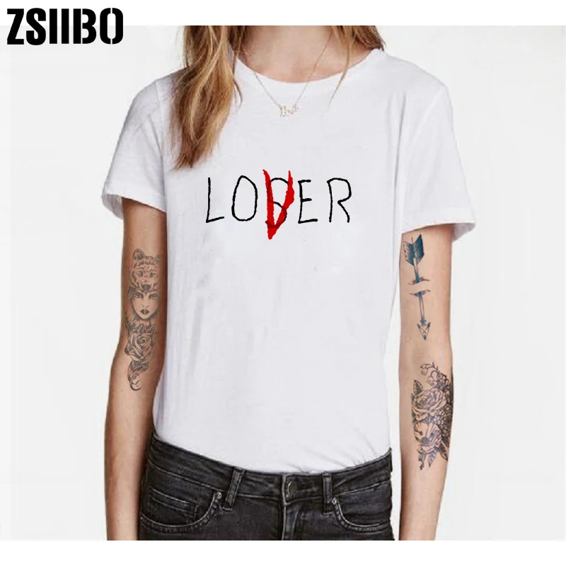 ZSIIBO 2019 letter pattern printing T-shirt summer casual funny shirt men and women quality T-shirt fashion inspiration T-shirt
ZSIIBO 2019 letter pattern printing T-shirt summer casual funny shirt men and women quality T-shirt fashion inspiration T-shirt