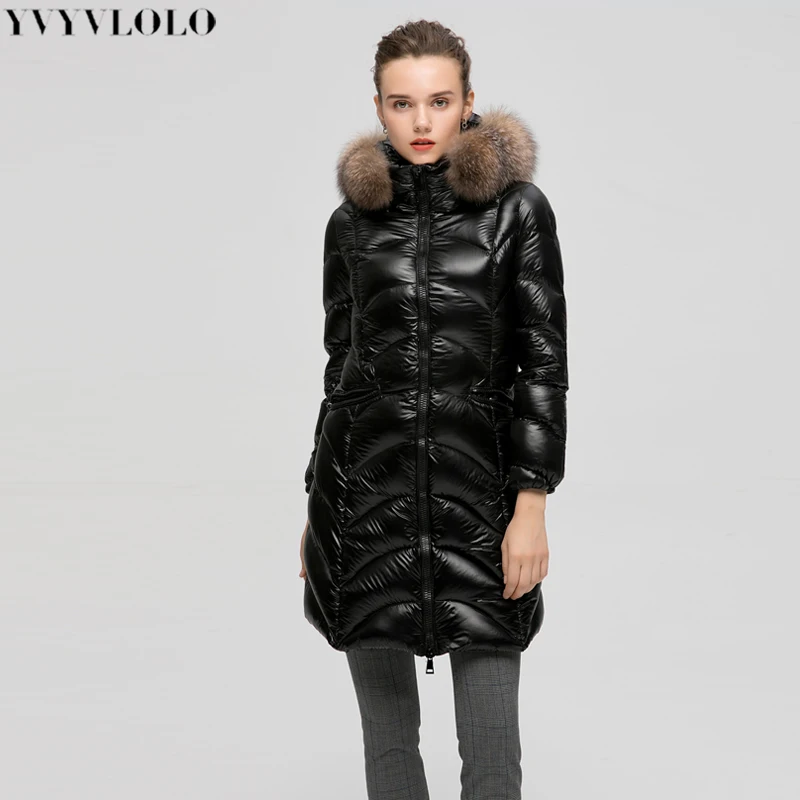 YVYVLOLO Female Winter Long Jacket 2019 Winter Coat Women Fur Collar Warm Woman Parka Down Jacket Winter Jacket Women Coat
YVYVLOLO Female Winter Long Jacket 2019 Winter Coat Women Fur Collar Warm Woman Parka Down Jacket Winter Jacket Women Coat