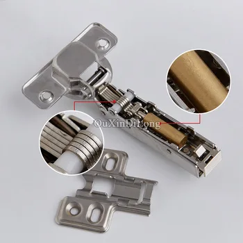 Hot 4PCS 304 Stainless Steel Hydraulic Furniture Hinges Copper Core Damper Buffer Cupboard Cabinet Soft Close Mute Door Hinges
Hot 4PCS 304 Stainless Steel Hydraulic Furniture Hinges Copper Core Damper Buffer Cupboard Cabinet Soft Close Mute Door Hinges