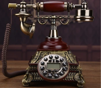 Fashion vintage telephone antique telephone home decoration telephone hands-free backlight / Caller ID
Fashion vintage telephone antique telephone home decoration telephone hands-free backlight / Caller ID