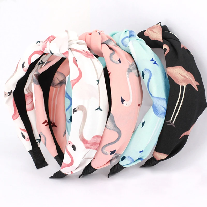 Sale 1PC Elastic Summer Flamingo Printed Crossed Turban Chiffon Wide Hairband Hair Bands Headband Women Hair Accessories
Sale 1PC Elastic Summer Flamingo Printed Crossed Turban Chiffon Wide Hairband Hair Bands Headband Women Hair Accessories