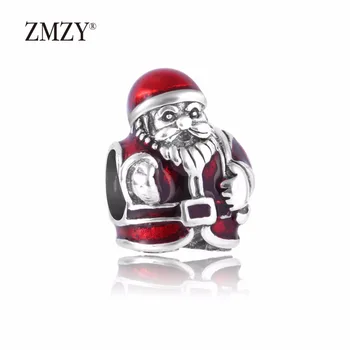 ZMZY Original 925 Sterling Silver Charm Father Christmas Charm Beads Fits Pandora Charms Bracelets Women Jewelry
ZMZY Original 925 Sterling Silver Charm Father Christmas Charm Beads Fits Pandora Charms Bracelets Women Jewelry