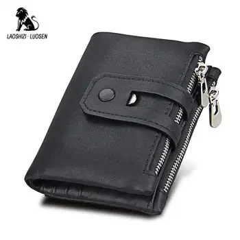 LAOSHIZI LUOSEN Wallet Male Genuine Leather Purse Women Natural Skin Short Wallet Female Small Wallet Men rfid Zipper billetera
LAOSHIZI LUOSEN Wallet Male Genuine Leather Purse Women Natural Skin Short Wallet Female Small Wallet Men rfid Zipper billetera