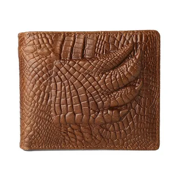 Fashion Men's Wallet Solid Color Square Standard Leather Crocodile Pattern Card Purse Carteira Masculina Couro кошелек женский
Fashion Men's Wallet Solid Color Square Standard Leather Crocodile Pattern Card Purse Carteira Masculina Couro кошелек женский