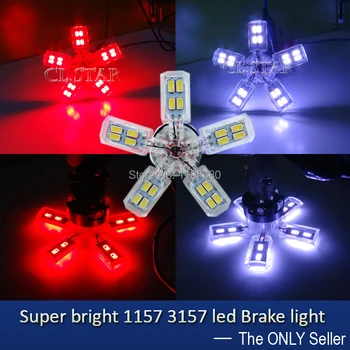 2pcs/lot quality fantastic LED or P27/7W 3157 led car light brake light 30smd 5630 5730 tail light
2pcs/lot quality fantastic LED or P27/7W 3157 led car light brake light 30smd 5630 5730 tail light