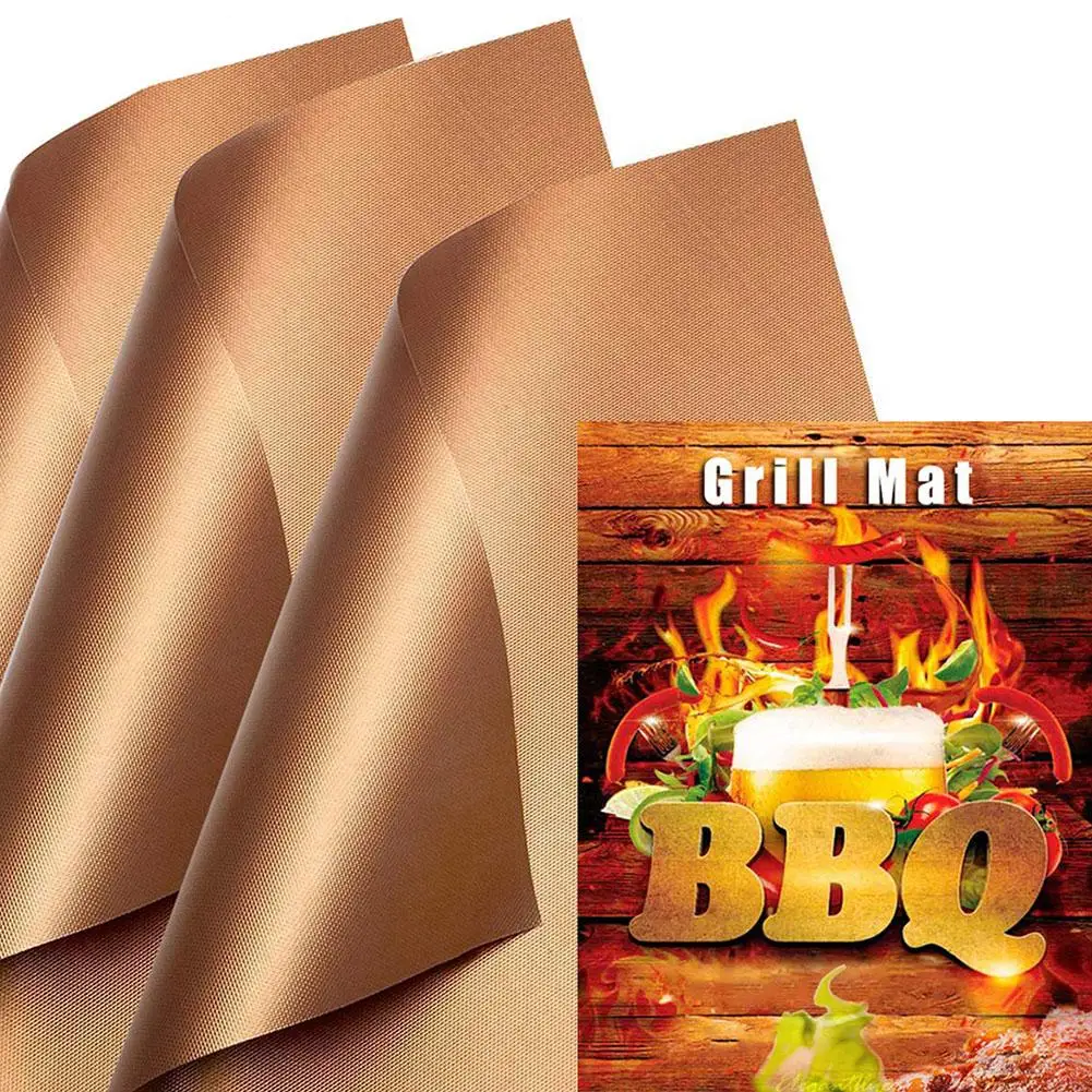 New 1/2/5Pcs Reusable Non-Stick BBQ Grill Mat Pad Picnic Cook Barbecue Baking Sheet
New 1/2/5Pcs Reusable Non-Stick BBQ Grill Mat Pad Picnic Cook Barbecue Baking Sheet