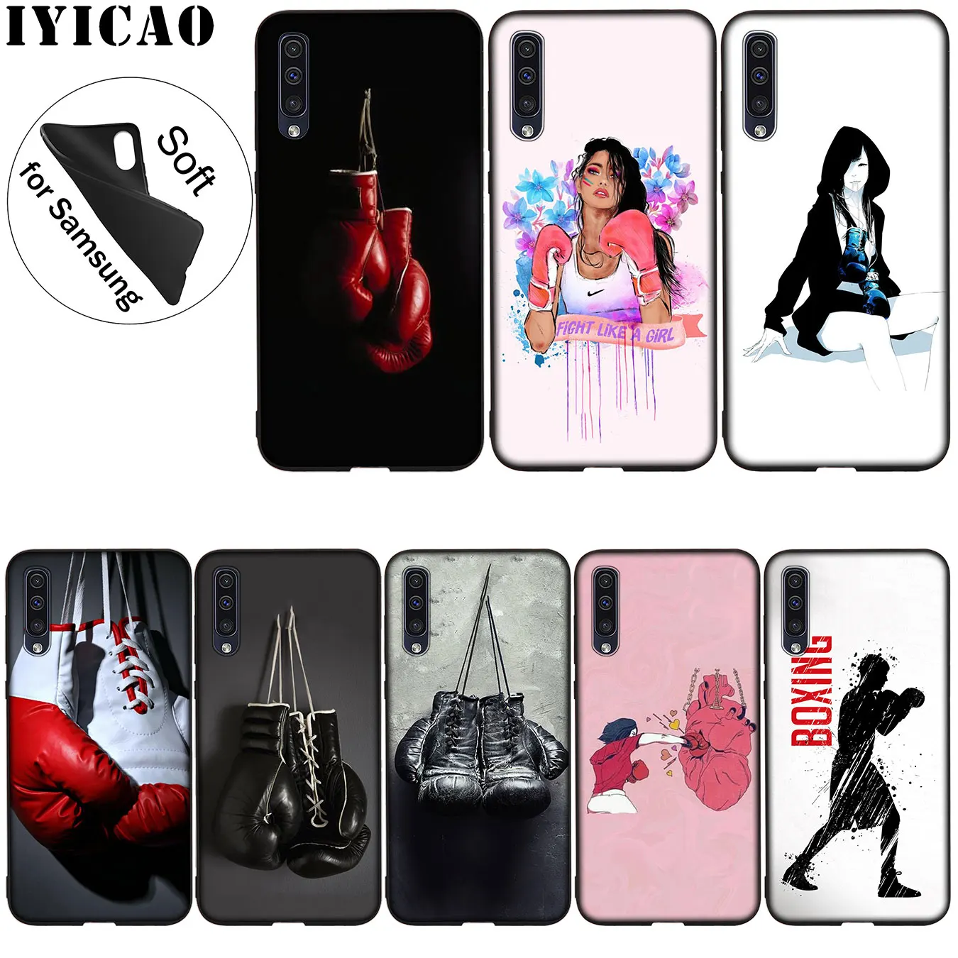 Cartoon Boxing Girl Gloves Pattern tpu Soft Silicone Case for Samsung Galaxy A70 A60 A50 A40 A30 A20 A10 A50S A30S A20S A10S
Cartoon Boxing Girl Gloves Pattern tpu Soft Silicone Case for Samsung Galaxy A70 A60 A50 A40 A30 A20 A10 A50S A30S A20S A10S