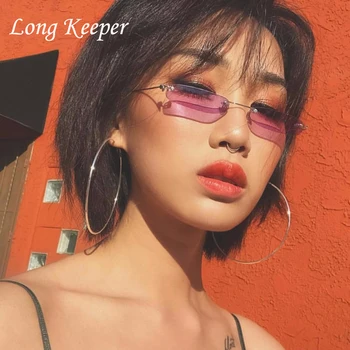 Long Keeper New Luxury Brand Cat Eye Sunglasses Women Fashion Purple Eyewear Female Rimless Square Men Superstar Sun Glasses
Long Keeper New Luxury Brand Cat Eye Sunglasses Women Fashion Purple Eyewear Female Rimless Square Men Superstar Sun Glasses