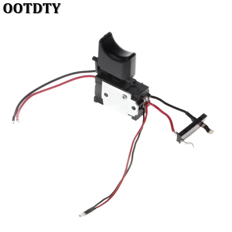 OOTDTY Electric Drill Dustproof Speed Control Push Button Trigger Switch DC 7.2-24V
OOTDTY Electric Drill Dustproof Speed Control Push Button Trigger Switch DC 7.2-24V