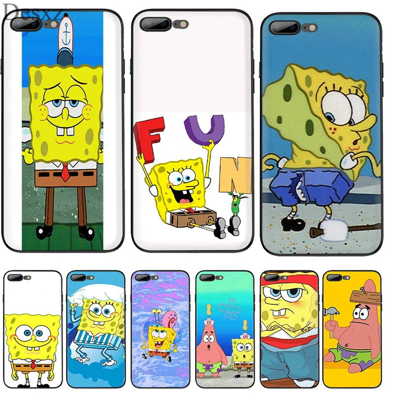 Silicone Tpu Phone Case Spongebob for iPhone 11 Pro X XS Max XR iPhone 6 6s 7 8 Plus 5 5s SE Protection Cover
Silicone Tpu Phone Case Spongebob for iPhone 11 Pro X XS Max XR iPhone 6 6s 7 8 Plus 5 5s SE Protection Cover