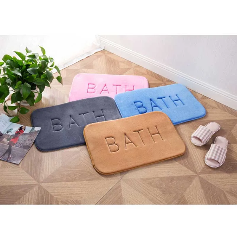 New Arrival Stitch BATH Bathroom Springback Floor Pad Modern Non-slip Water Absorption Bath Mat Home Bathroom Carpet Decoration
New Arrival Stitch BATH Bathroom Springback Floor Pad Modern Non-slip Water Absorption Bath Mat Home Bathroom Carpet Decoration