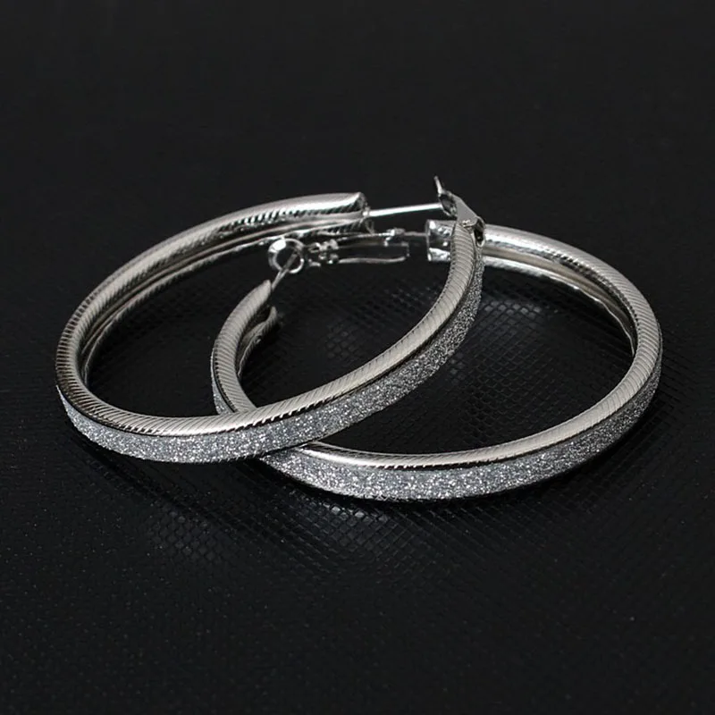 Exaggerated big earrings for women earring Scrub circle Fashion Dangle Earrings boucle d'oreille femme
Exaggerated big earrings for women earring Scrub circle Fashion Dangle Earrings boucle d'oreille femme