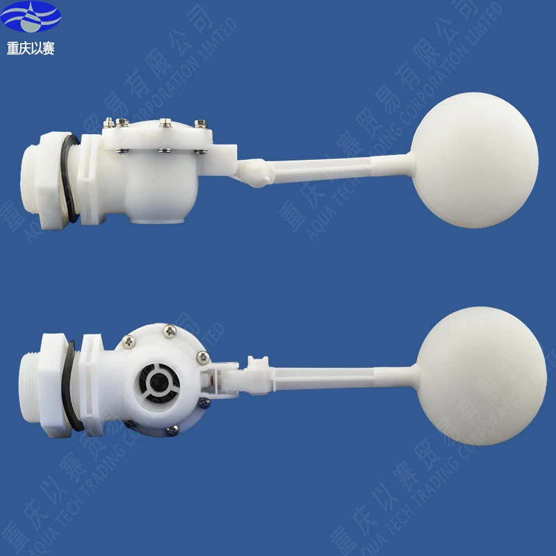 1"1/2 plastic float valve, plastic float valve, dismantable float valve,water hammer proof.
1"1/2 plastic float valve, plastic float valve, dismantable float valve,water hammer proof.