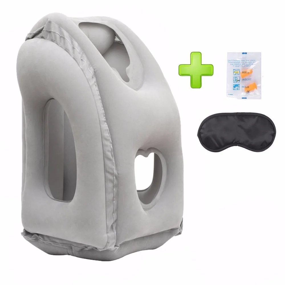 Grey Inflatable Travel Pillow 3rd Generation Neck and Head Support Pillow for Sleeping on the Airplane Train Car Home Office
Grey Inflatable Travel Pillow 3rd Generation Neck and Head Support Pillow for Sleeping on the Airplane Train Car Home Office