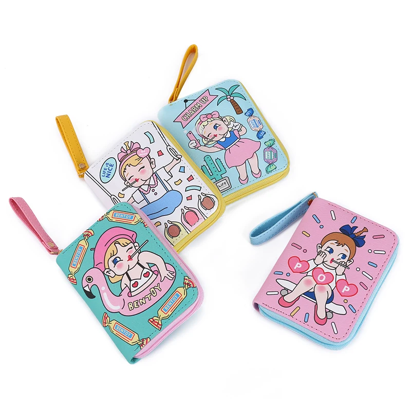 Print Short Wallets For Women Bentoy Student Zipper Coin Purse Girl Cartoon Bank Card Holder Chidren Square Mini Wallet
Print Short Wallets For Women Bentoy Student Zipper Coin Purse Girl Cartoon Bank Card Holder Chidren Square Mini Wallet