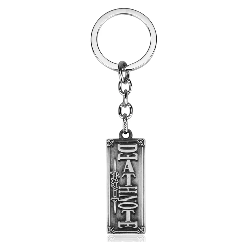 dongsheng Anime Death Note Metal Keychain Dog Tag Keyring chaveiros Alloy Pendant Fashion Car Key Chain For Women Men -50
dongsheng Anime Death Note Metal Keychain Dog Tag Keyring chaveiros Alloy Pendant Fashion Car Key Chain For Women Men -50