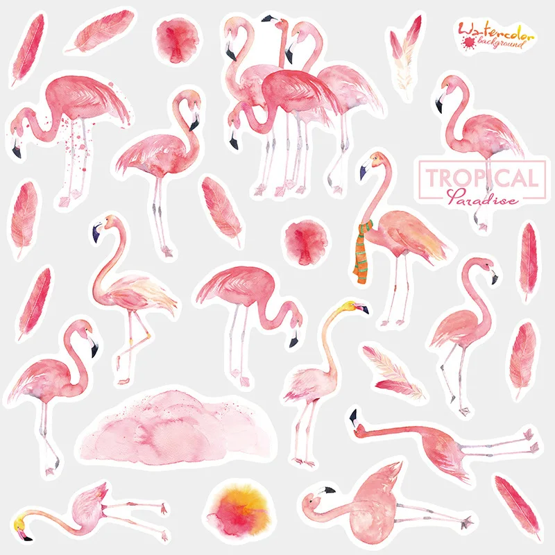 Cute Flamingo Decoration Stickers Diary Label Paper Stickers Pack DIY Stickers kids gift school supplies escolar
Cute Flamingo Decoration Stickers Diary Label Paper Stickers Pack DIY Stickers kids gift school supplies escolar