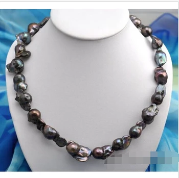 30mm baroque black keshi reborn pearl necklace 21.5inch ^^^@^Noble style Natural Fine jewe (B0322)
30mm baroque black keshi reborn pearl necklace 21.5inch ^^^@^Noble style Natural Fine jewe (B0322)