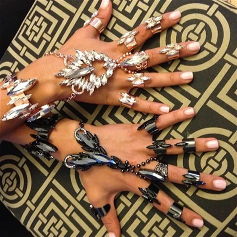 Fashion 2019 Hot Style Fashion Bracelet Wedding Maxi Jewelry Sexy Chain Statement Women Bohemian Crystal Bracelet
Fashion 2019 Hot Style Fashion Bracelet Wedding Maxi Jewelry Sexy Chain Statement Women Bohemian Crystal Bracelet