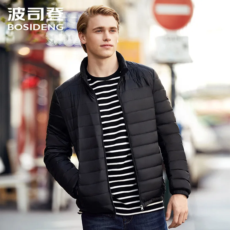 BOSIDENG 2018 early winter men down jacket ultra light men 90% down coat stand collar waterproof high quality B70131009
BOSIDENG 2018 early winter men down jacket ultra light men 90% down coat stand collar waterproof high quality B70131009