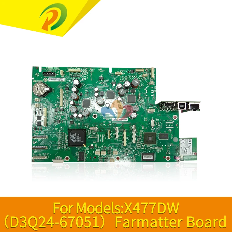 D3Q24-67051 for HP pagewide 477dw X477 Formatter board Main PCA Mainboard/ Formatter Board/ Logic Board/Main Board
D3Q24-67051 for HP pagewide 477dw X477 Formatter board Main PCA Mainboard/ Formatter Board/ Logic Board/Main Board