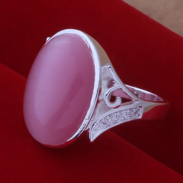 AR392 925 sterling silver ring, 925 silver fashion jewelry, big pink stone /asbajjia aqyajifa
AR392 925 sterling silver ring, 925 silver fashion jewelry, big pink stone /asbajjia aqyajifa