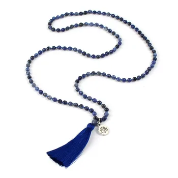 Natural Semi Jewel Stone Onyx Beads Necklace Bohemia Fringed Lotus Pendant Hand Made long Tassel Necklace for Women Wholesale
Natural Semi Jewel Stone Onyx Beads Necklace Bohemia Fringed Lotus Pendant Hand Made long Tassel Necklace for Women Wholesale