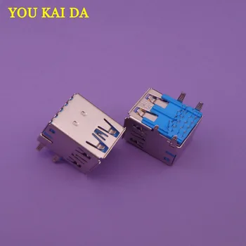 20pcs/lot HI-Speed double USB 3.0 Dual Port Type A female 90 degrees 19Pin DIP PCB Soldering Mount Connectors
20pcs/lot HI-Speed double USB 3.0 Dual Port Type A female 90 degrees 19Pin DIP PCB Soldering Mount Connectors