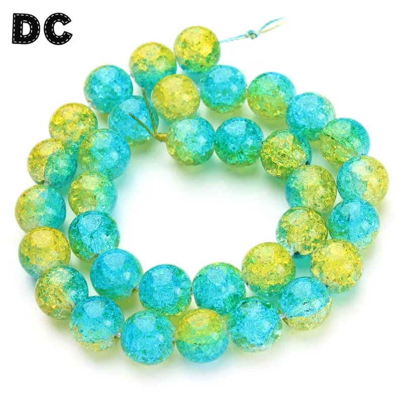 DC 6 8 10 12mm Green Yellow Colorful Natural Quartz Flaw Vein Cracked Crystal Beads Round Spacer Loose Best Gifts for Women
DC 6 8 10 12mm Green Yellow Colorful Natural Quartz Flaw Vein Cracked Crystal Beads Round Spacer Loose Best Gifts for Women