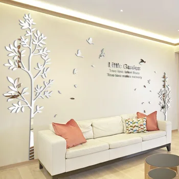 Twins Lovers Acrylic 3D Large Size Tree Wall Decoration Mirror Wall Stickers TV Backdrop Home Decor Living Room Stickers
Twins Lovers Acrylic 3D Large Size Tree Wall Decoration Mirror Wall Stickers TV Backdrop Home Decor Living Room Stickers