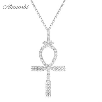 AINUOSHI 18K Gold Natural Diamond Pendant 18K White Gold/Yellow Gold/Rose Gold Classic Cross Women Jewelry Fine Separate Pendant
AINUOSHI 18K Gold Natural Diamond Pendant 18K White Gold/Yellow Gold/Rose Gold Classic Cross Women Jewelry Fine Separate Pendant