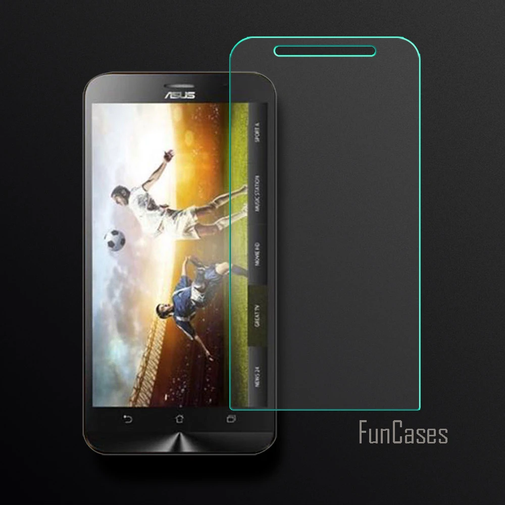 Закаленное стекло для ASUS Zenfone Go ZB500KL Защитная пленка экрана Передняя 2.5D изогнутый