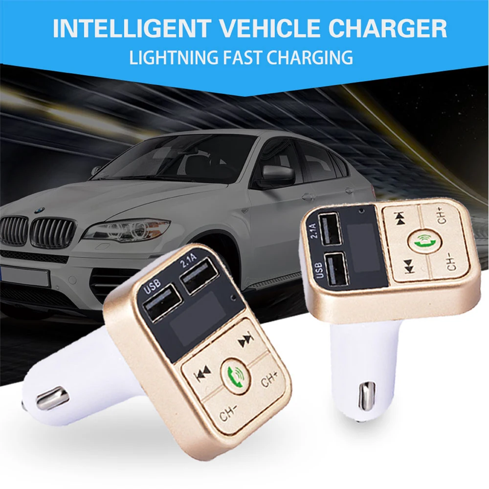 Handsfree Bluetooth Car Kit FM Transmitter MP3 Player TF Card USB Charger Car Accessories Audio Music Playing
Handsfree Bluetooth Car Kit FM Transmitter MP3 Player TF Card USB Charger Car Accessories Audio Music Playing