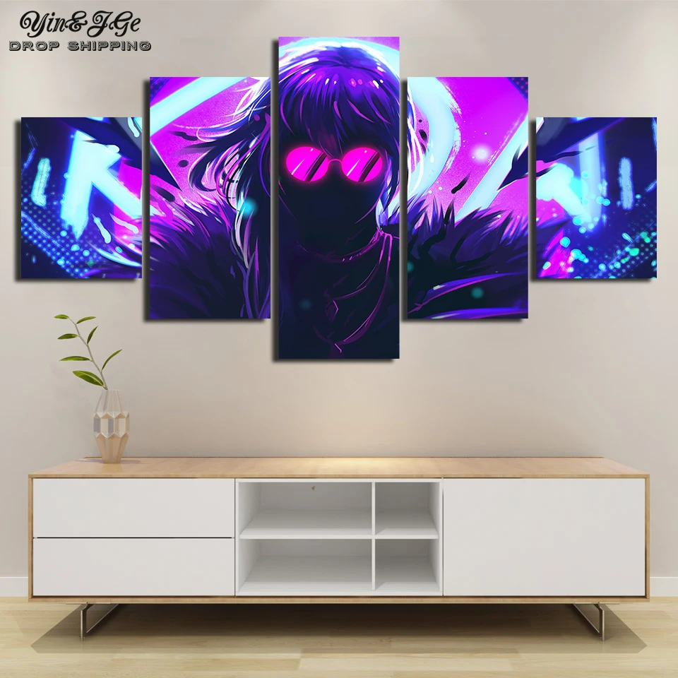 Modular Canvas Picture Home Decor 5 Piece Evelynn K/DA League of Legends LOL Game Painting Poster Wall For Home Canvas Wholesale
Modular Canvas Picture Home Decor 5 Piece Evelynn K/DA League of Legends LOL Game Painting Poster Wall For Home Canvas Wholesale